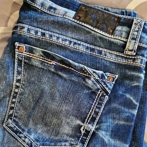 Buckle black women's jeans size 30x32